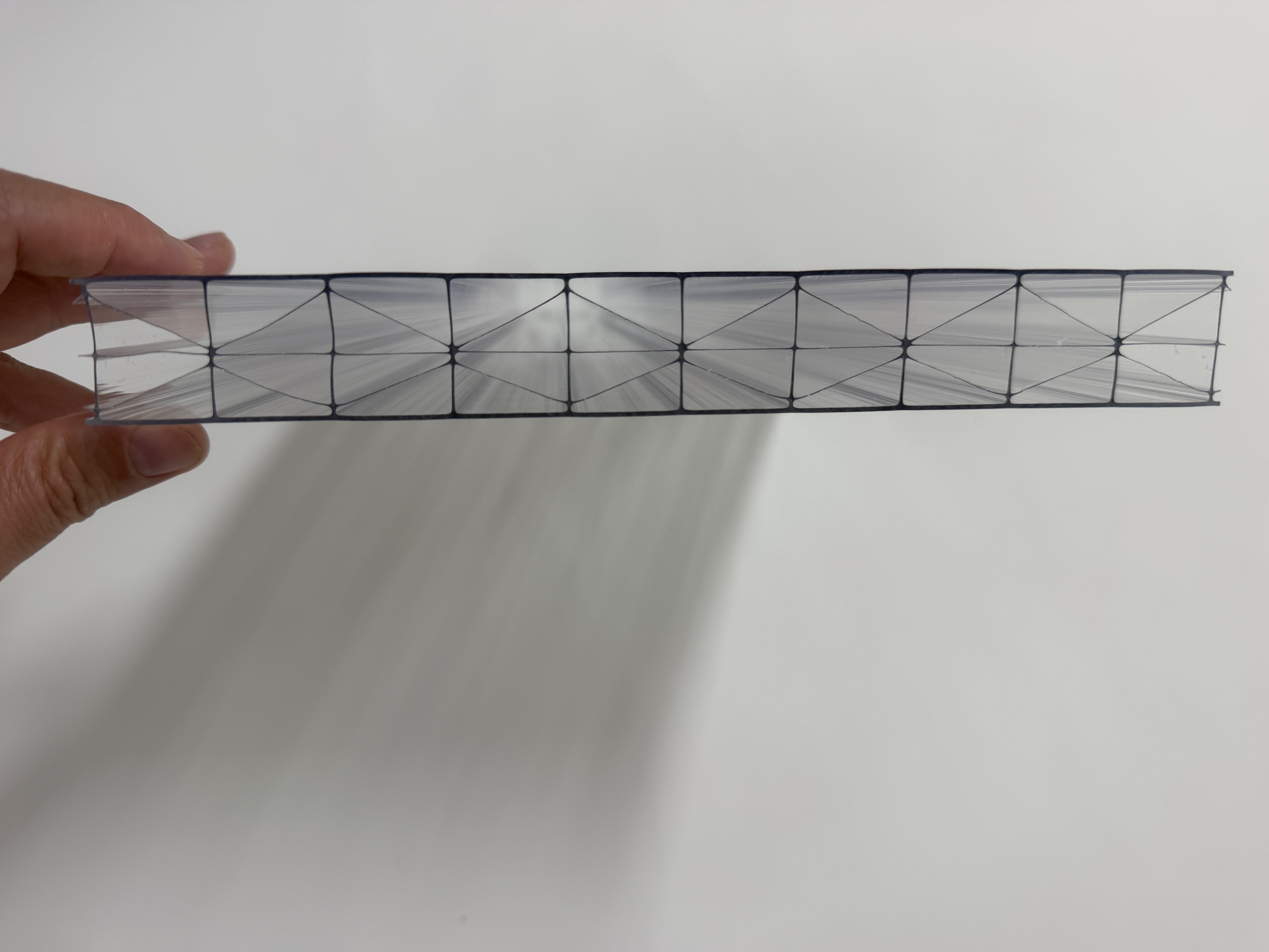 M Grid Polycarbonate Hollow Sh...