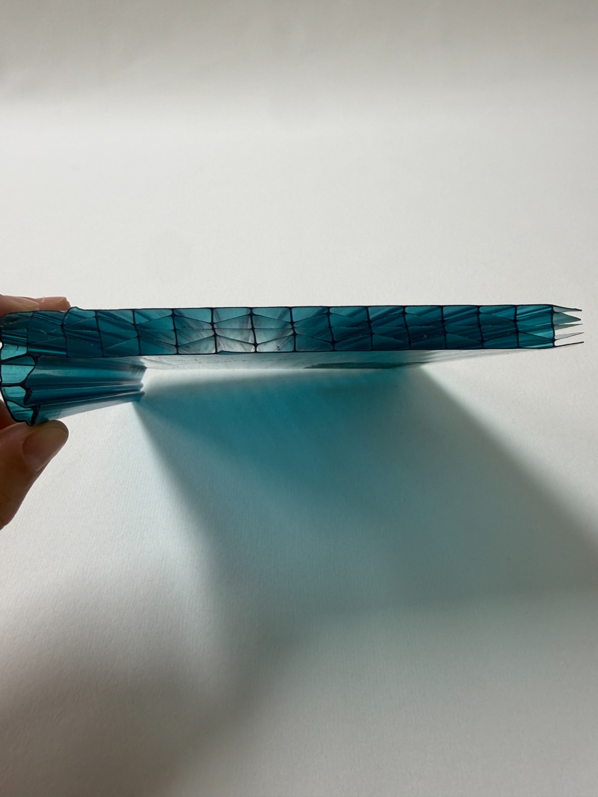 1.2 mm Blue Multiwall Polycarbonate Sheet