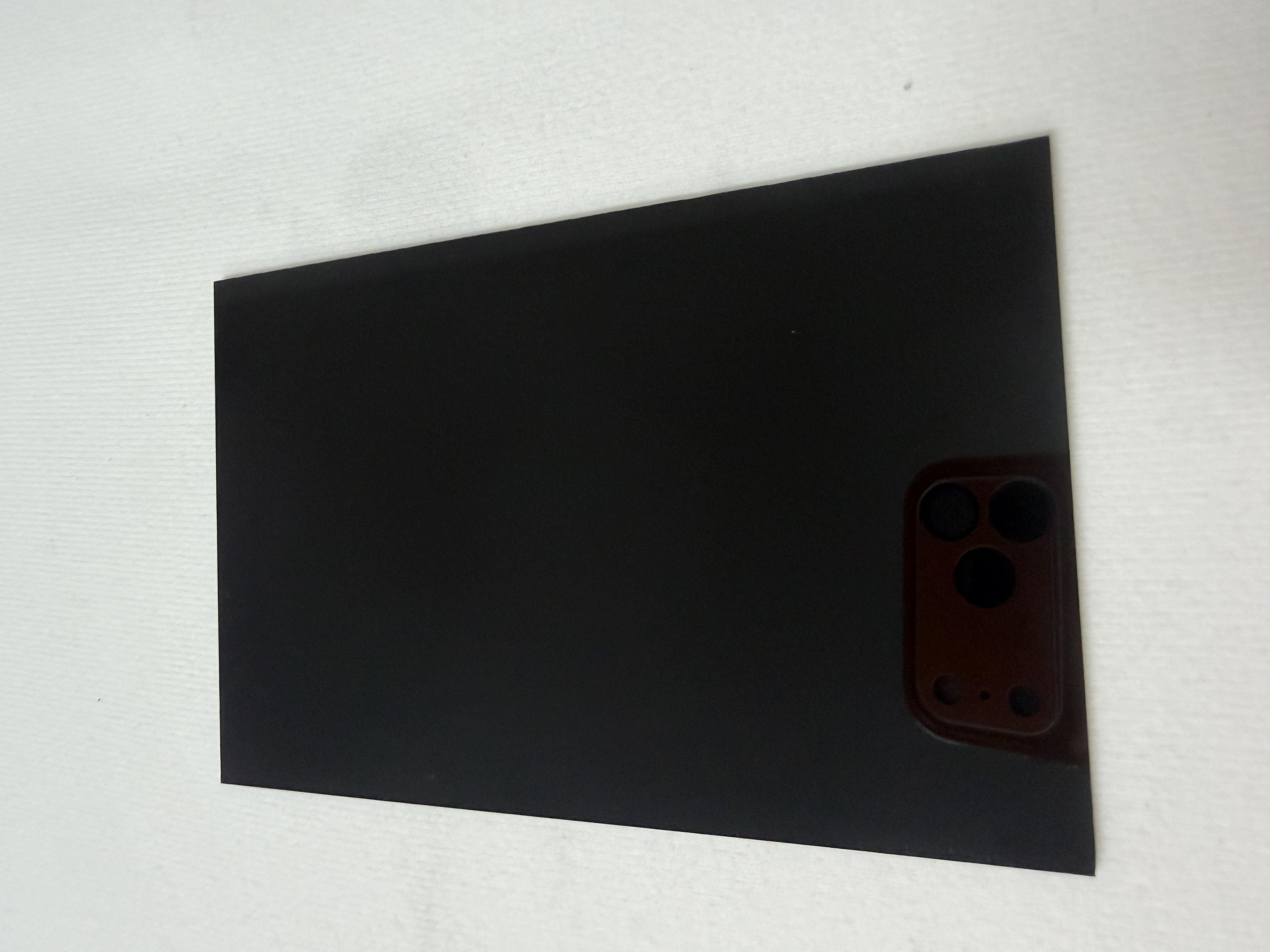 2mm black polycarbonate sheet