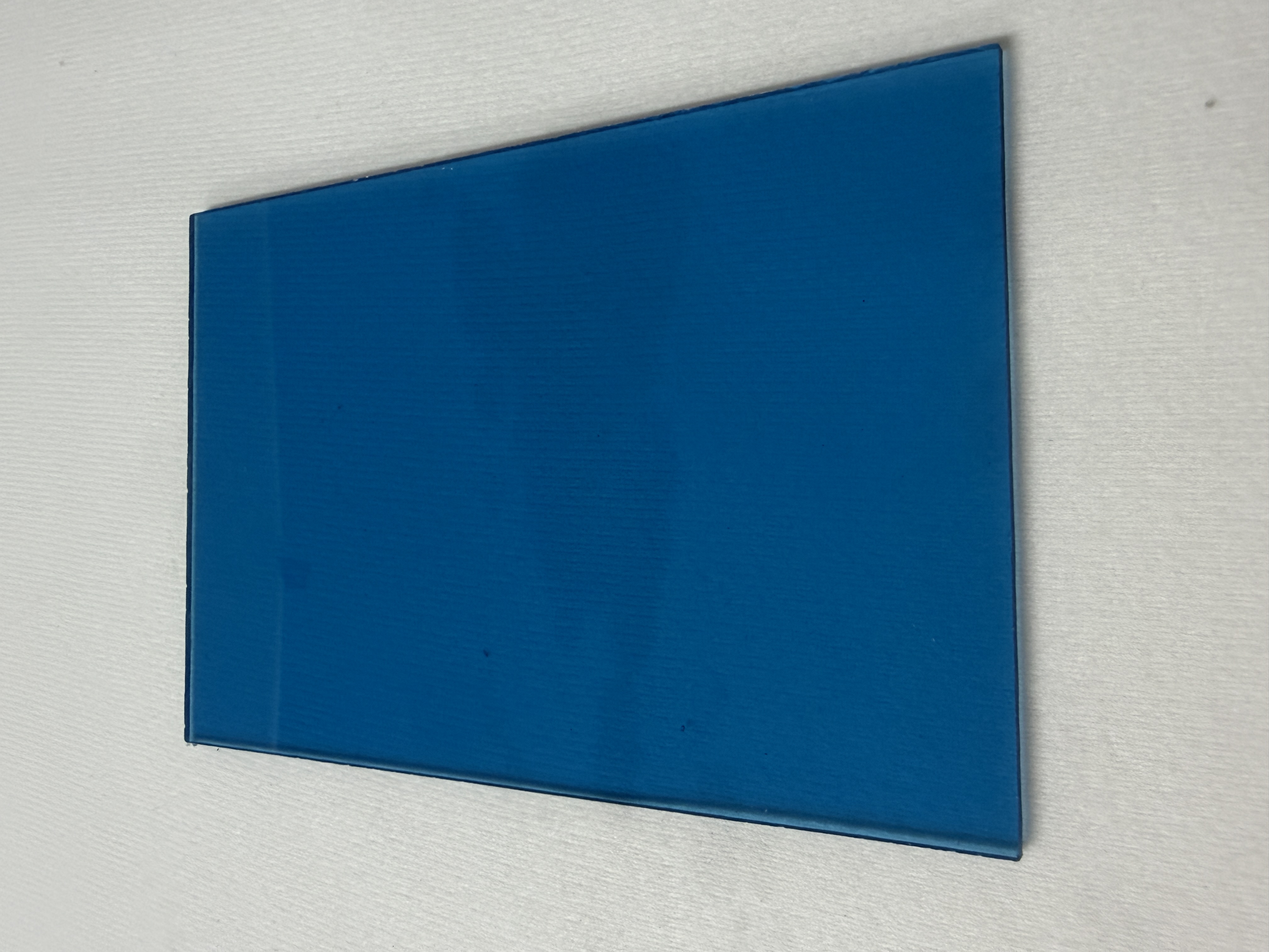 3mm translucent blue polycarbo...