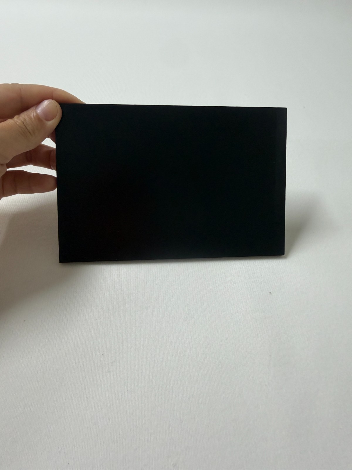 4.5mm Opaque Black Double Matte Polycarbonate Sheet