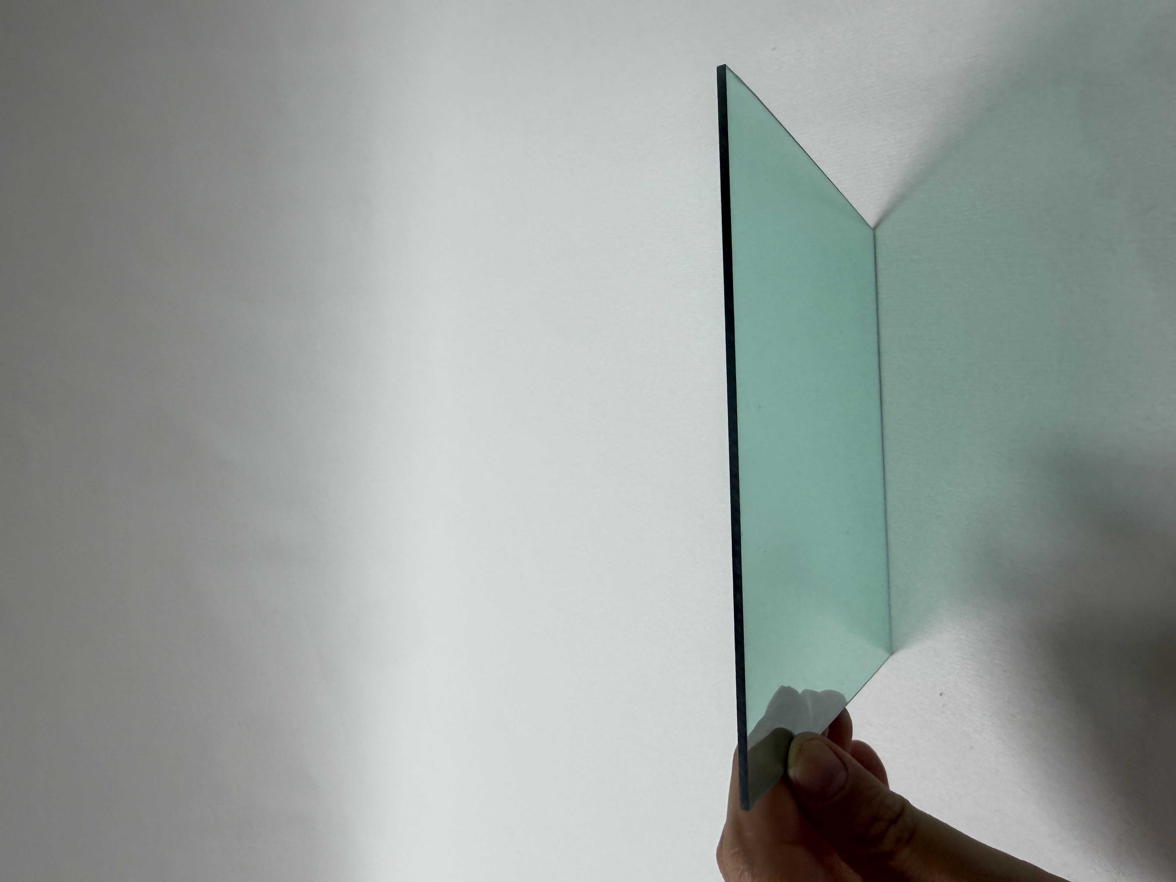 Light Blue Transparent Polycar...