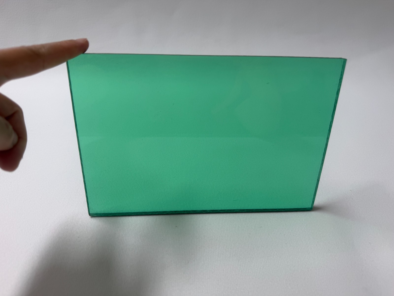 10mm Translucent Grass Green Polycarbonate Solid Sheet