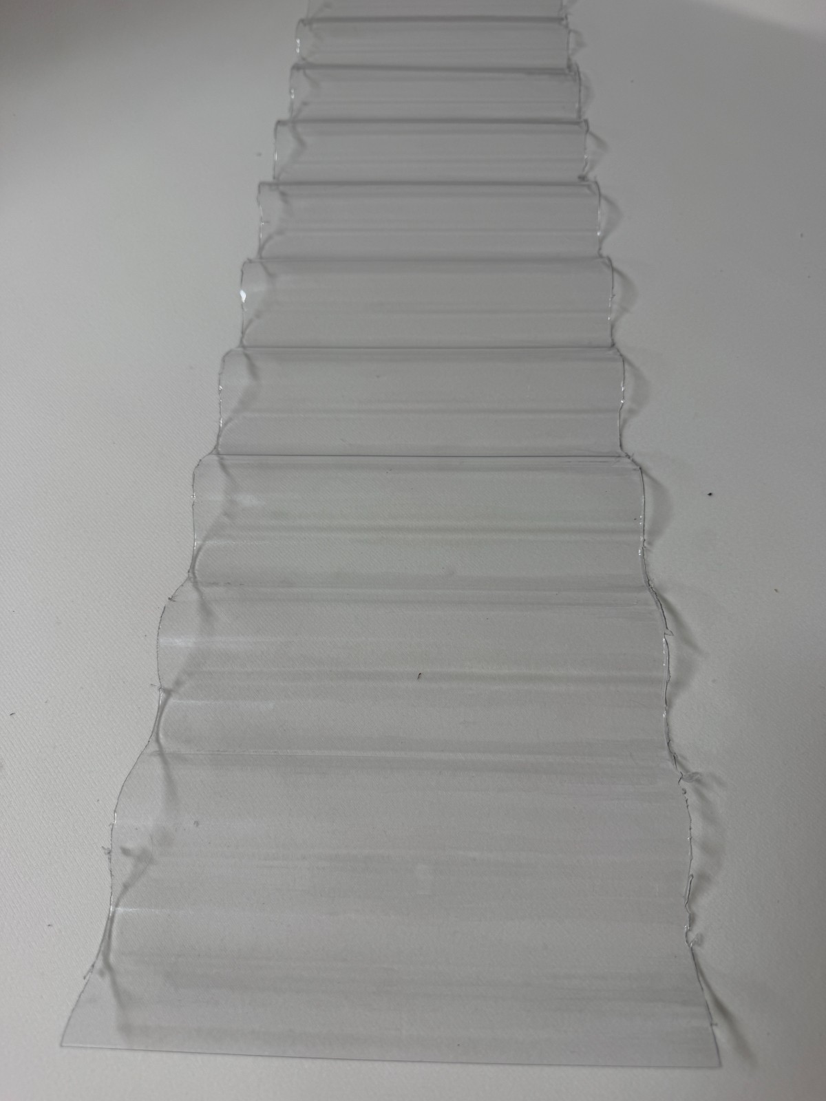 Clear Transparent Polycarbonate Corrugated Sheet
