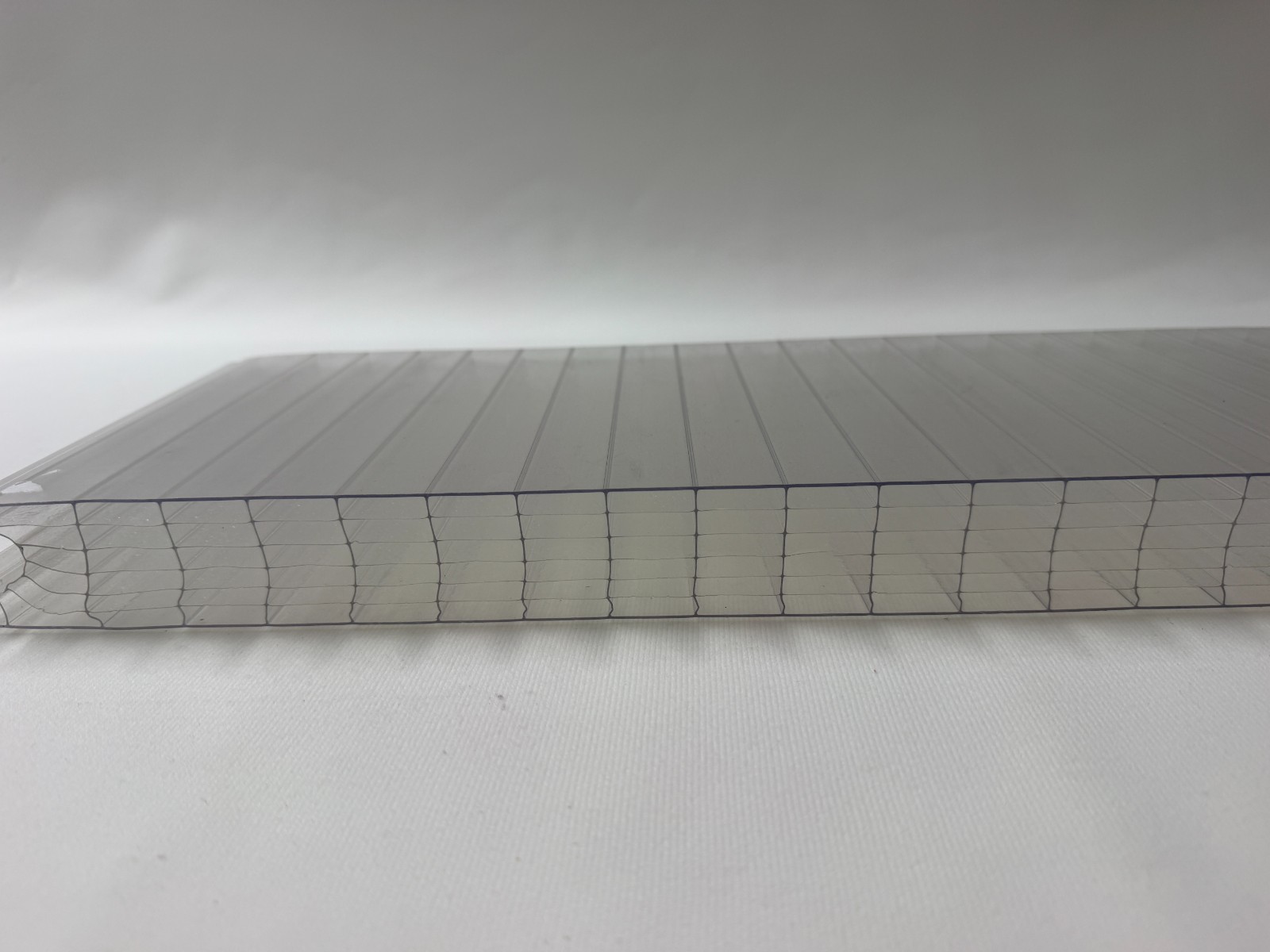 Clear Grid Multiwall Polycarbonate Hollow Sheet