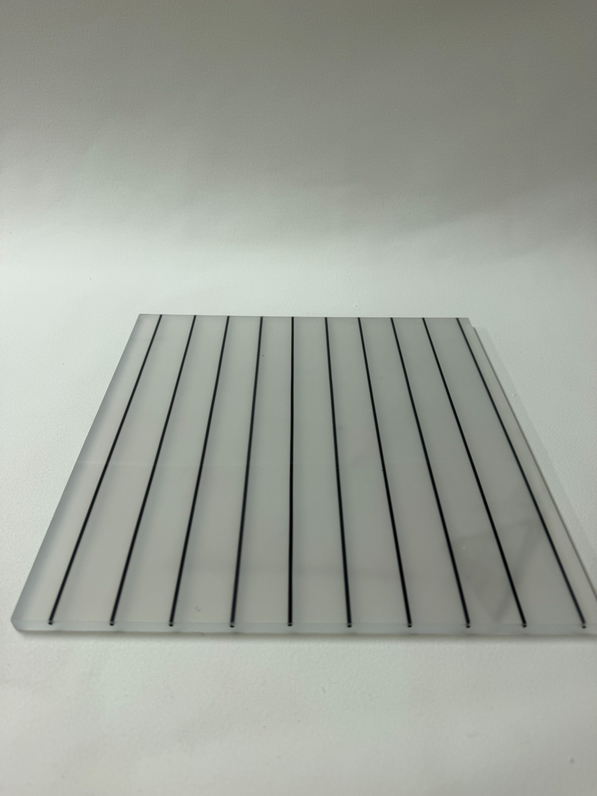 12mm Striped Texture Interlocking Polycarbonate Sheet