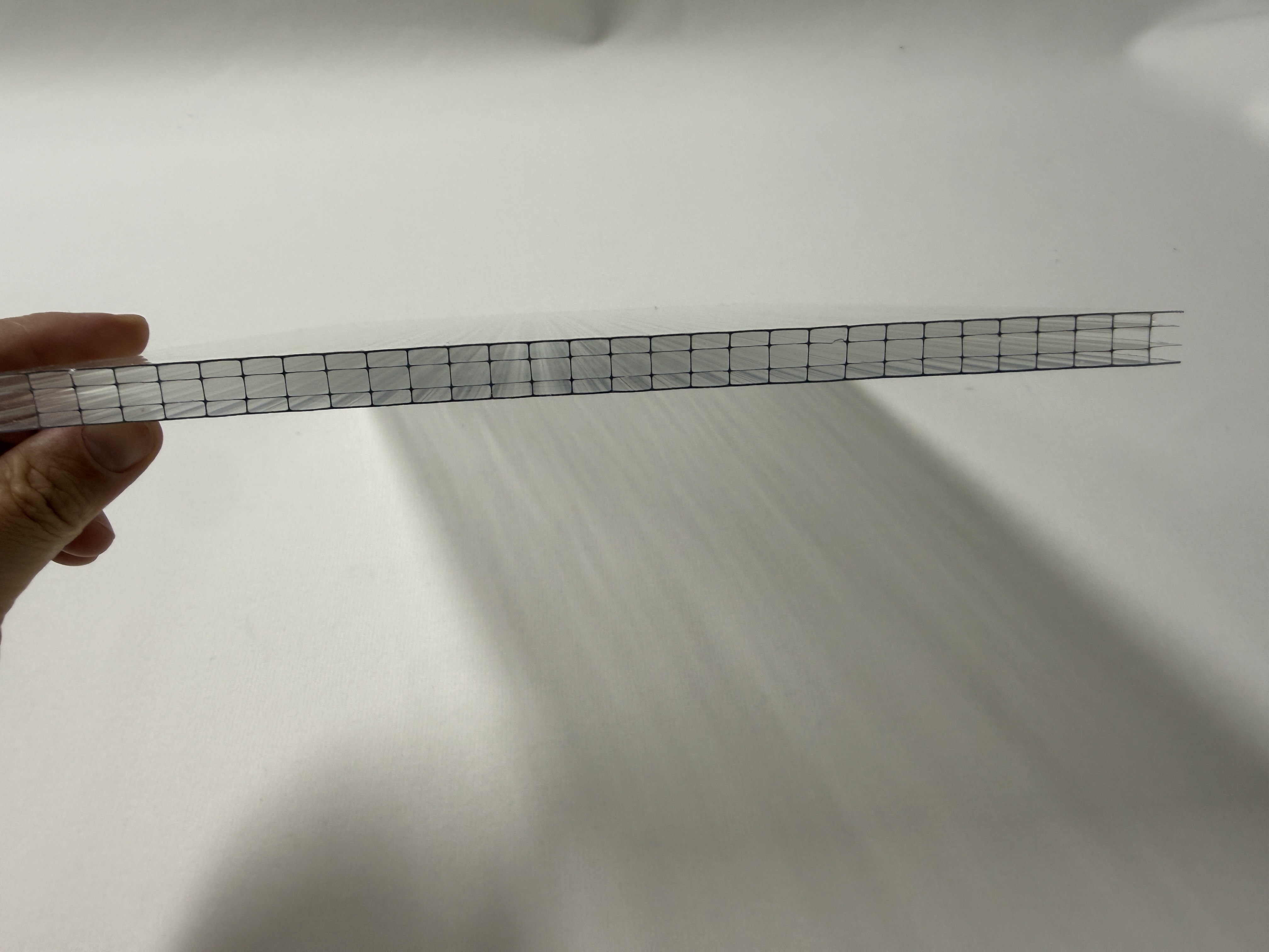 10mm Four-Wall Clear Polycarbo...