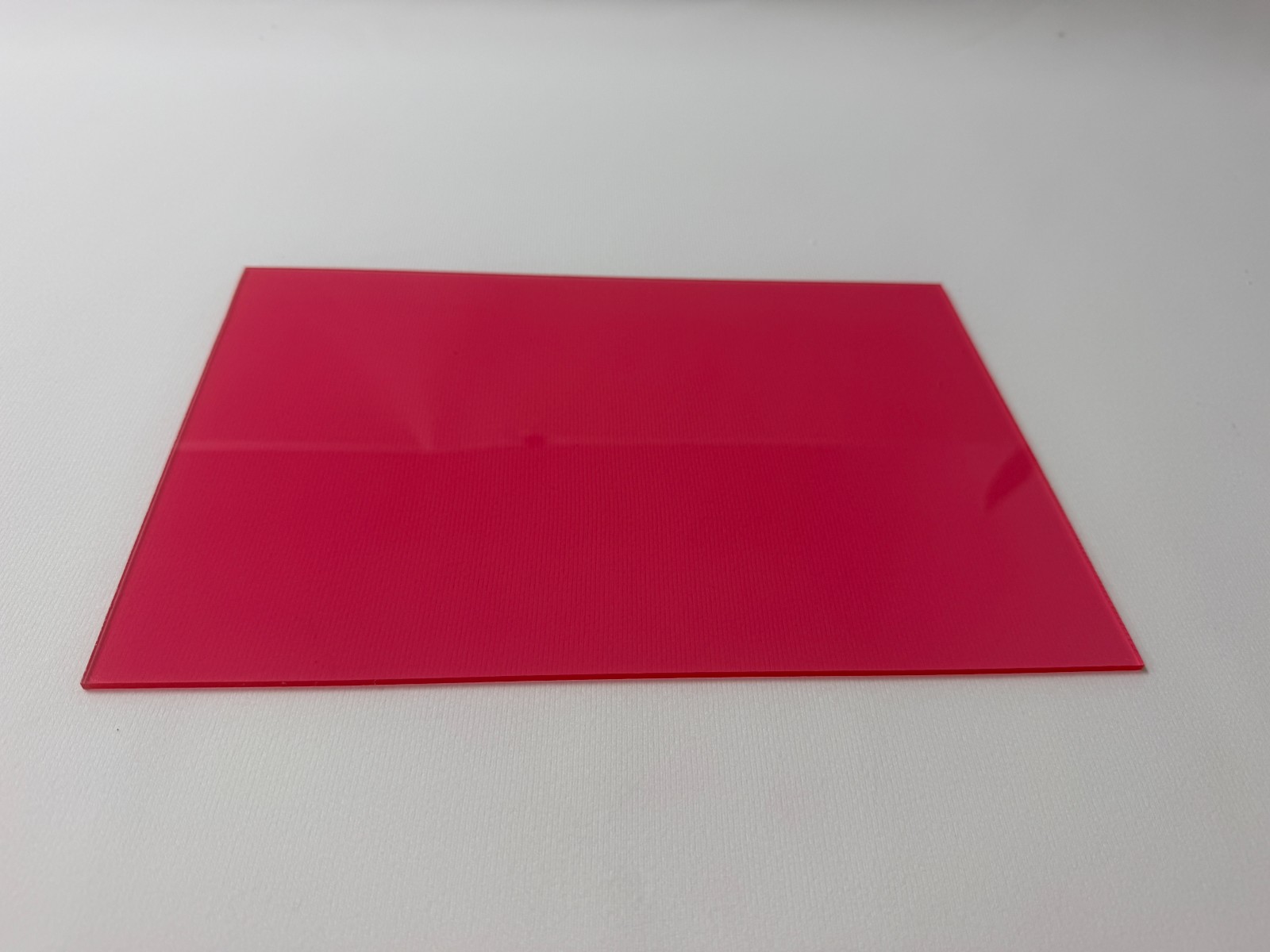 3mm Red Frosted Polycarbonate Solid Sheet