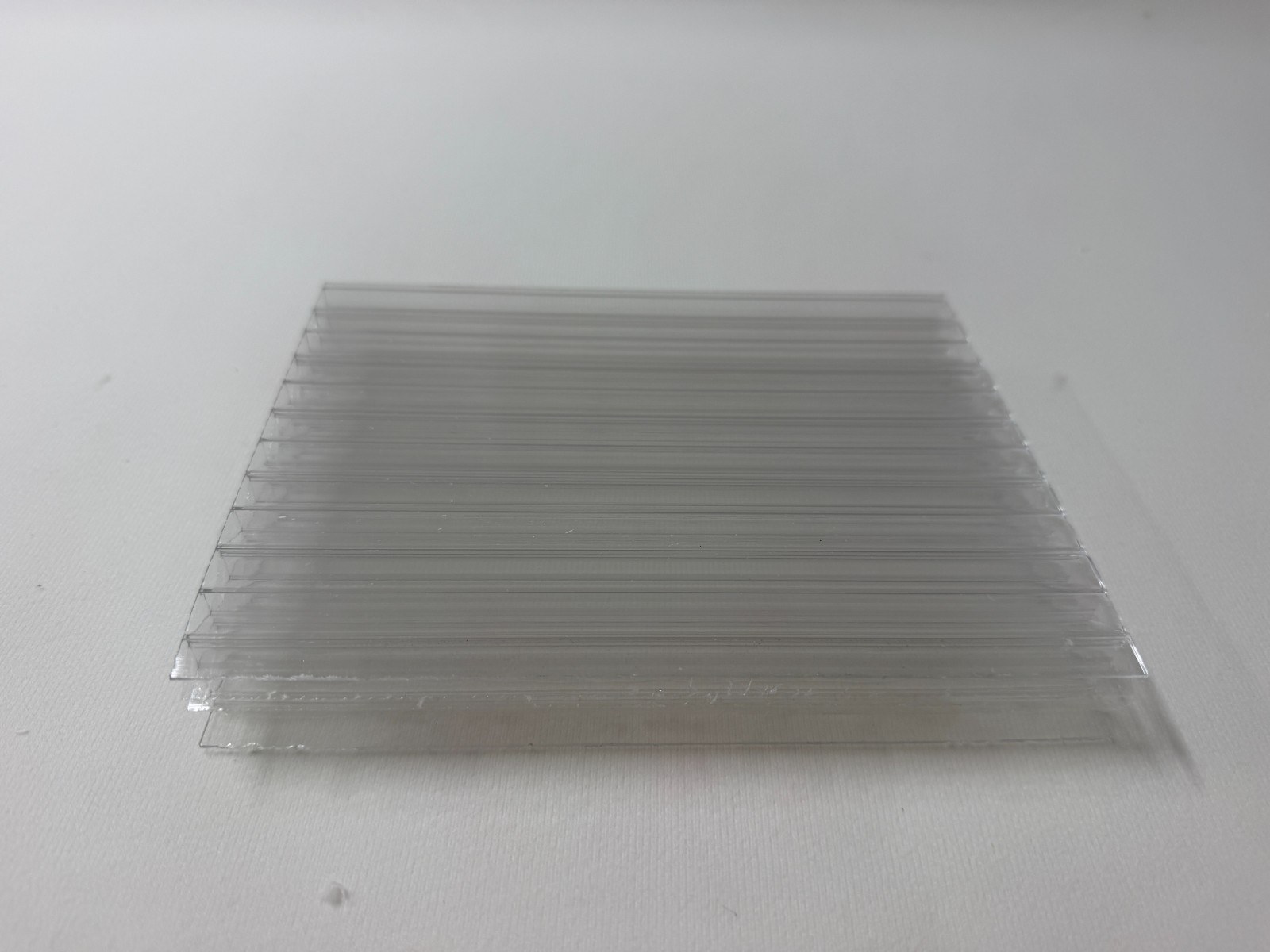 25mm Clear Multi-Wall Polycarbonate Hollow Sheet