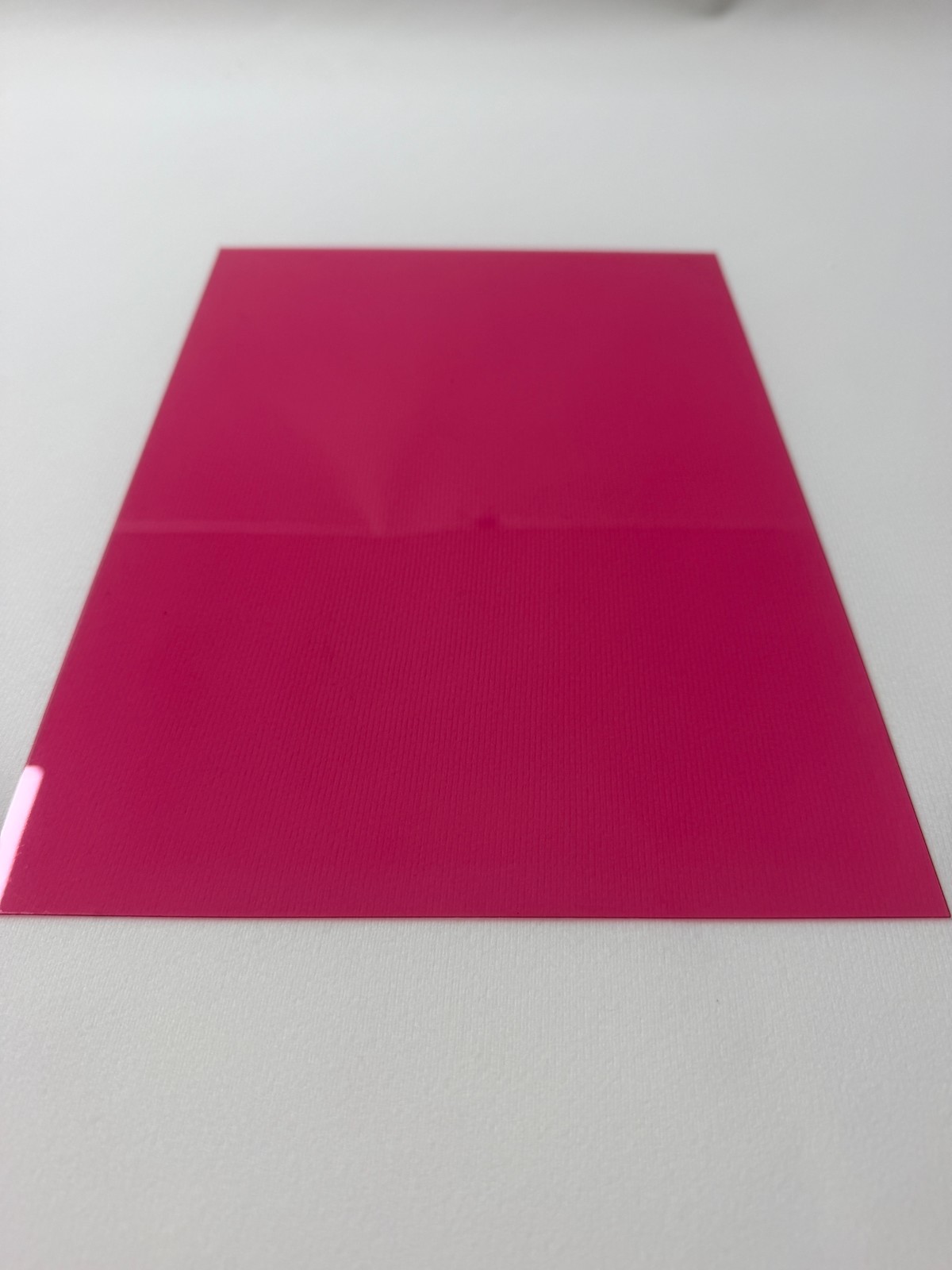1mm Pink Frosted Composite Polycarbonate Sheet
