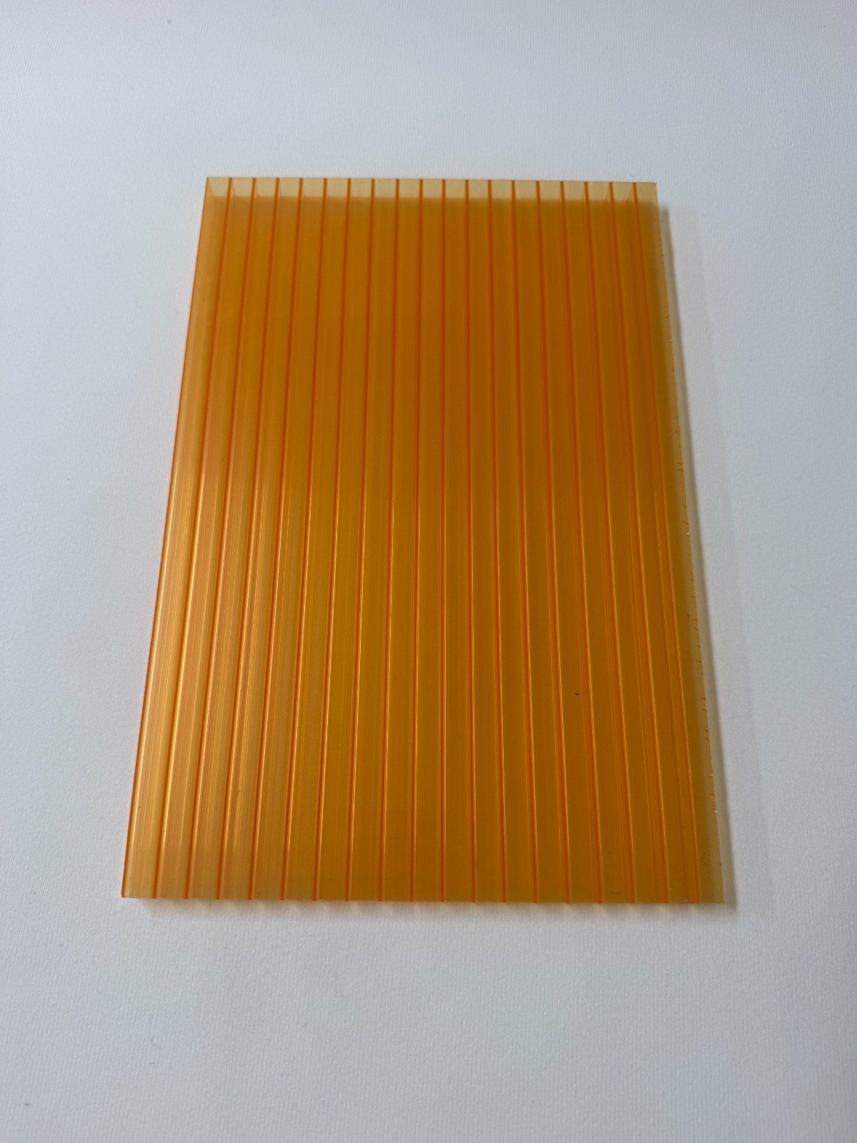 15mm Orange Polycarbonate Hollow Sheet