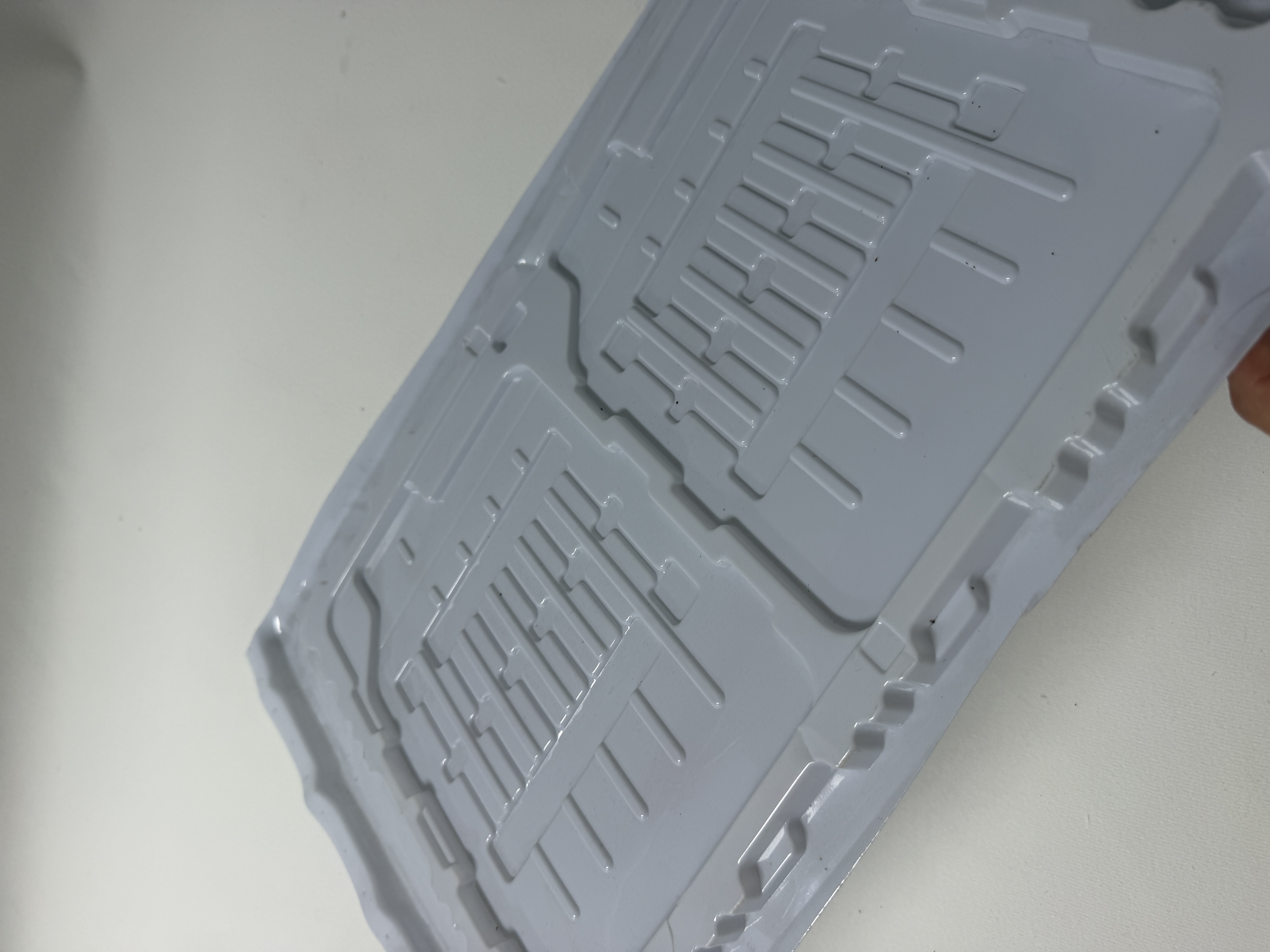 White HIPS Vacuum Forming Blis...