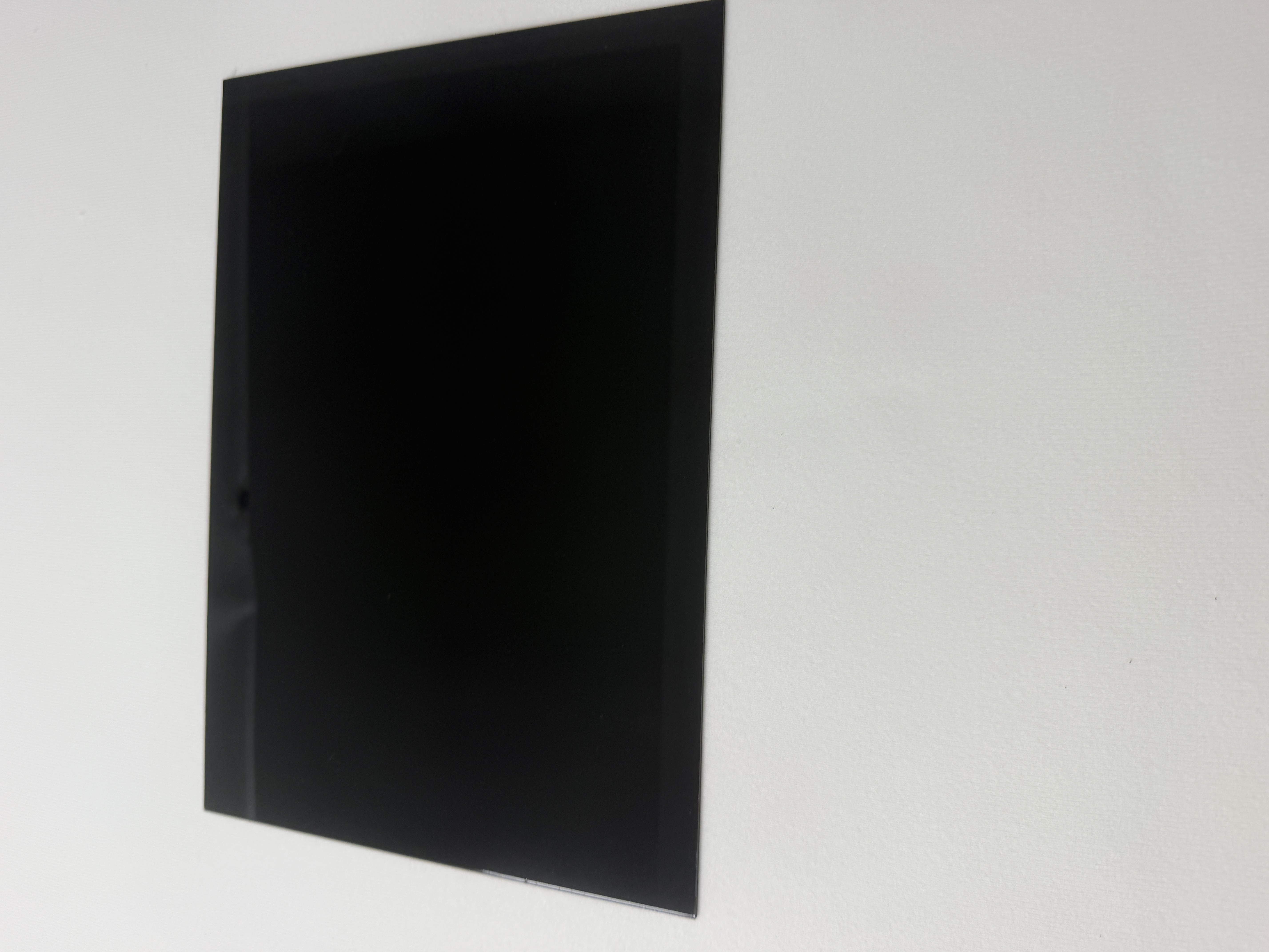 1.5mm Black Single-Sided Frost...