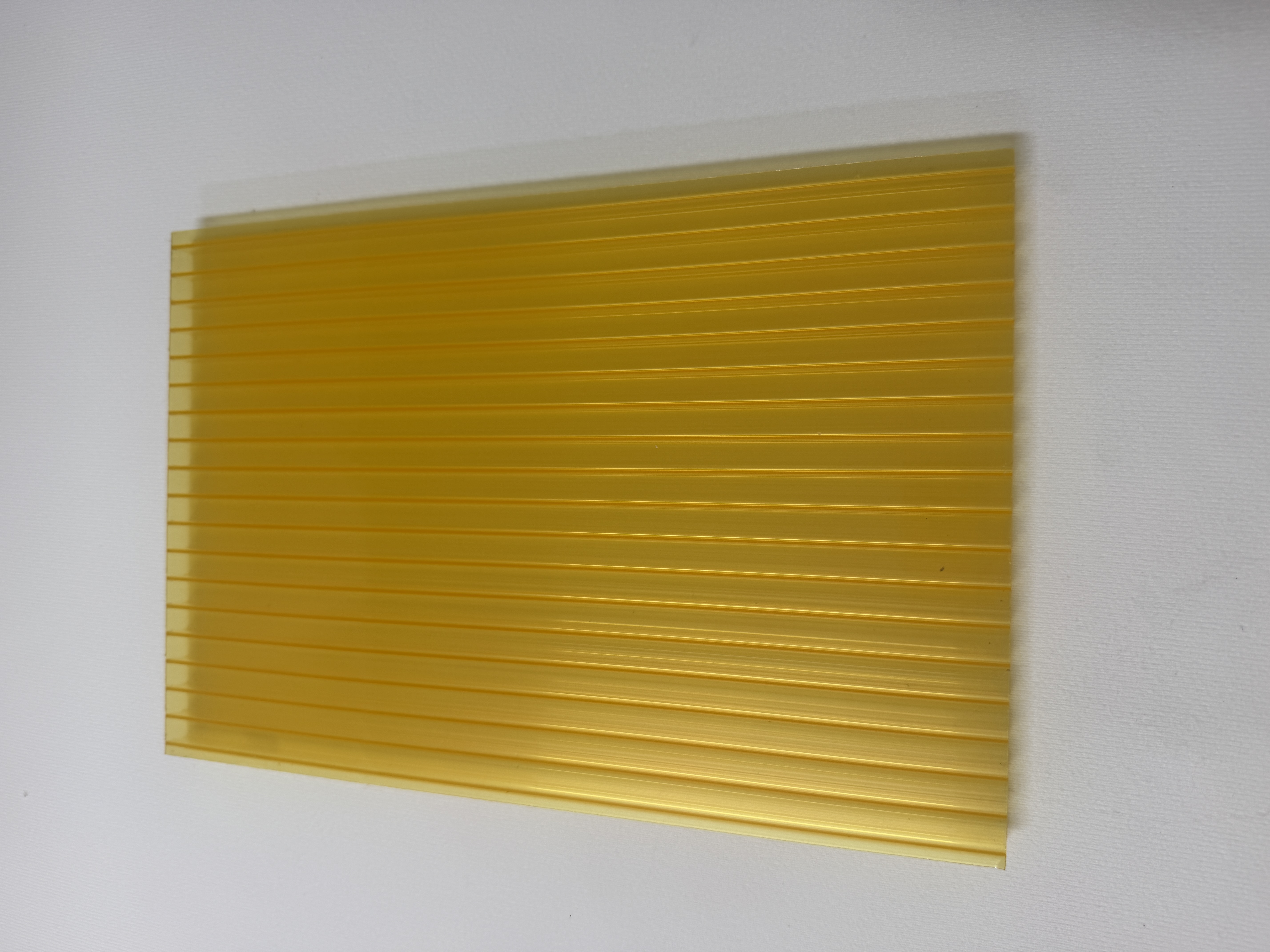 10mm Yellow Twin-Wall Polycarb...