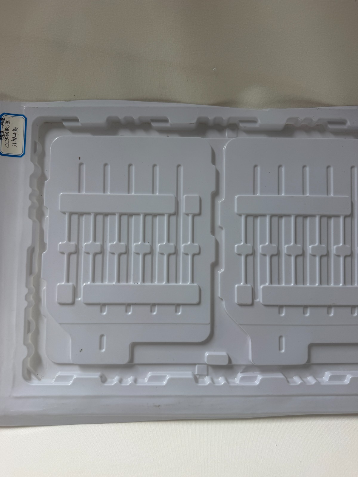White HIPS Vacuum Forming Blister Tray