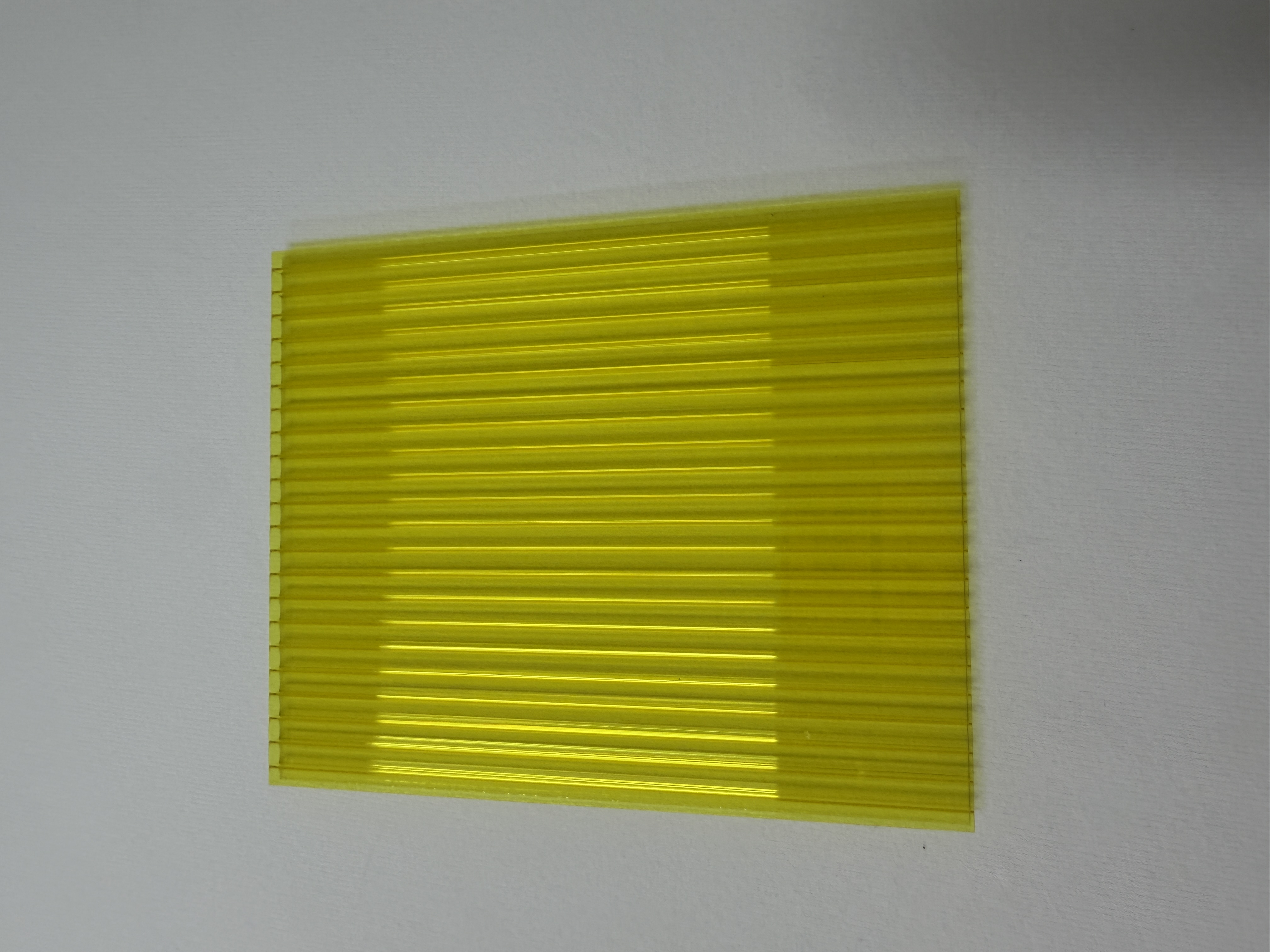 6mm Yellow Polycarbonate Hollo...