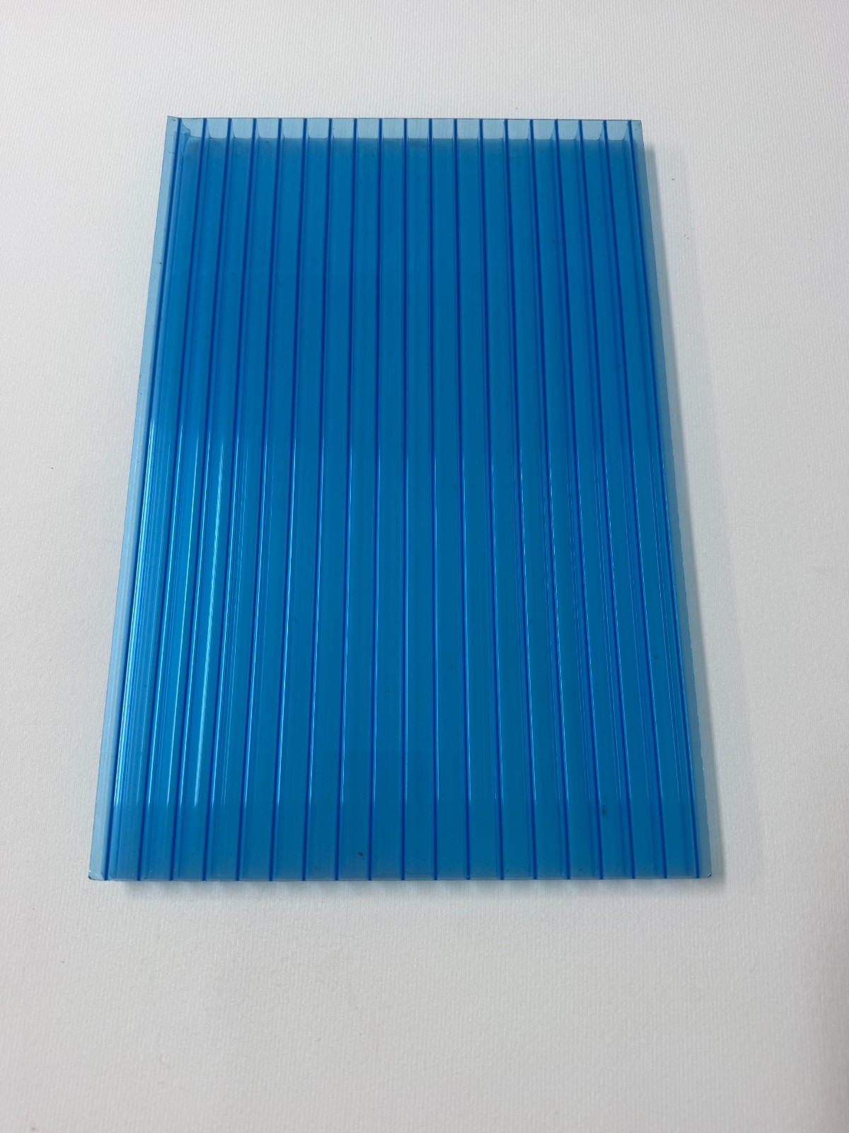10mm Lake Blue Four-Wall Polycarbonate Hollow Sheet