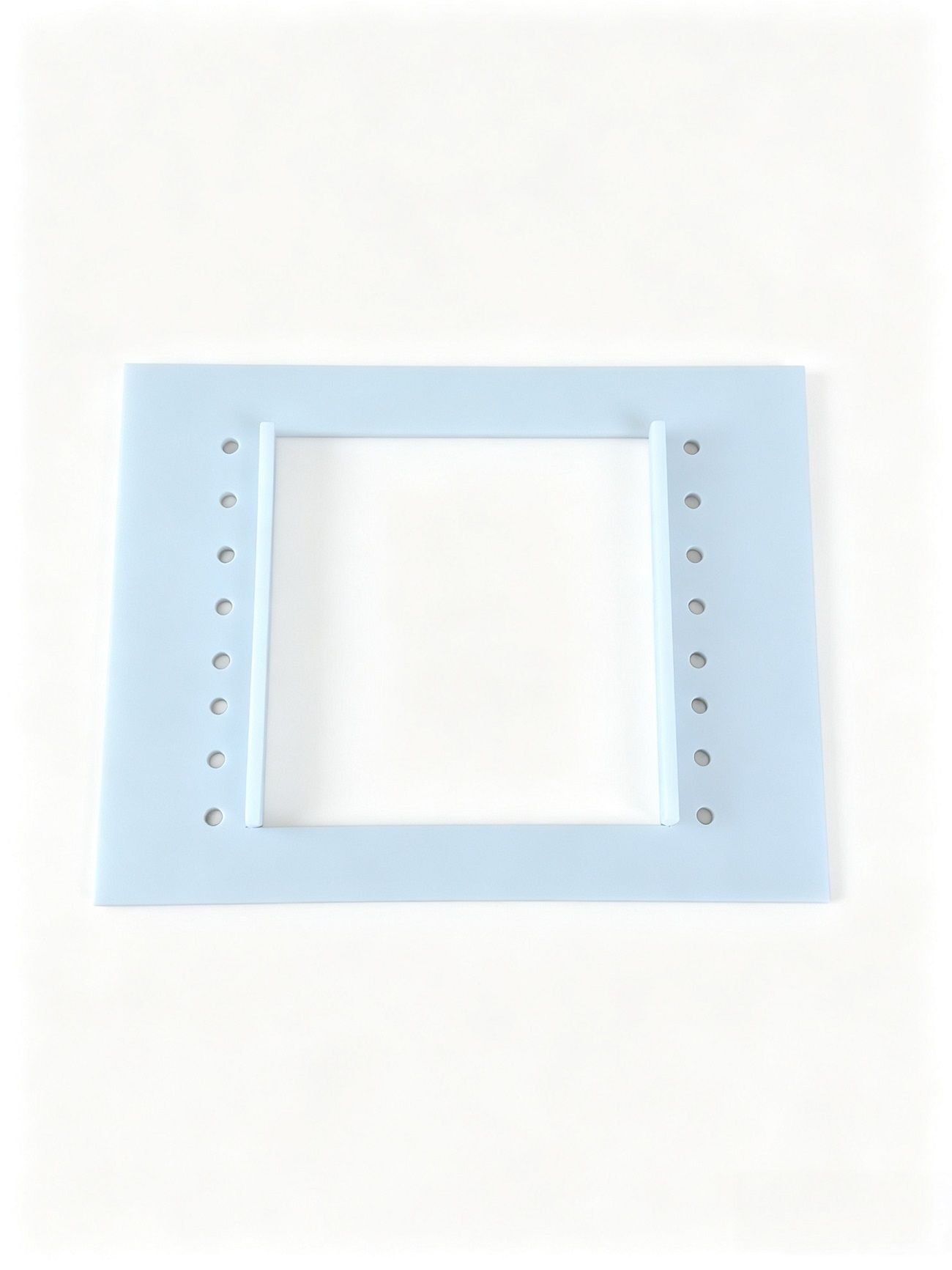 Light Blue Solid Acrylic Frame...