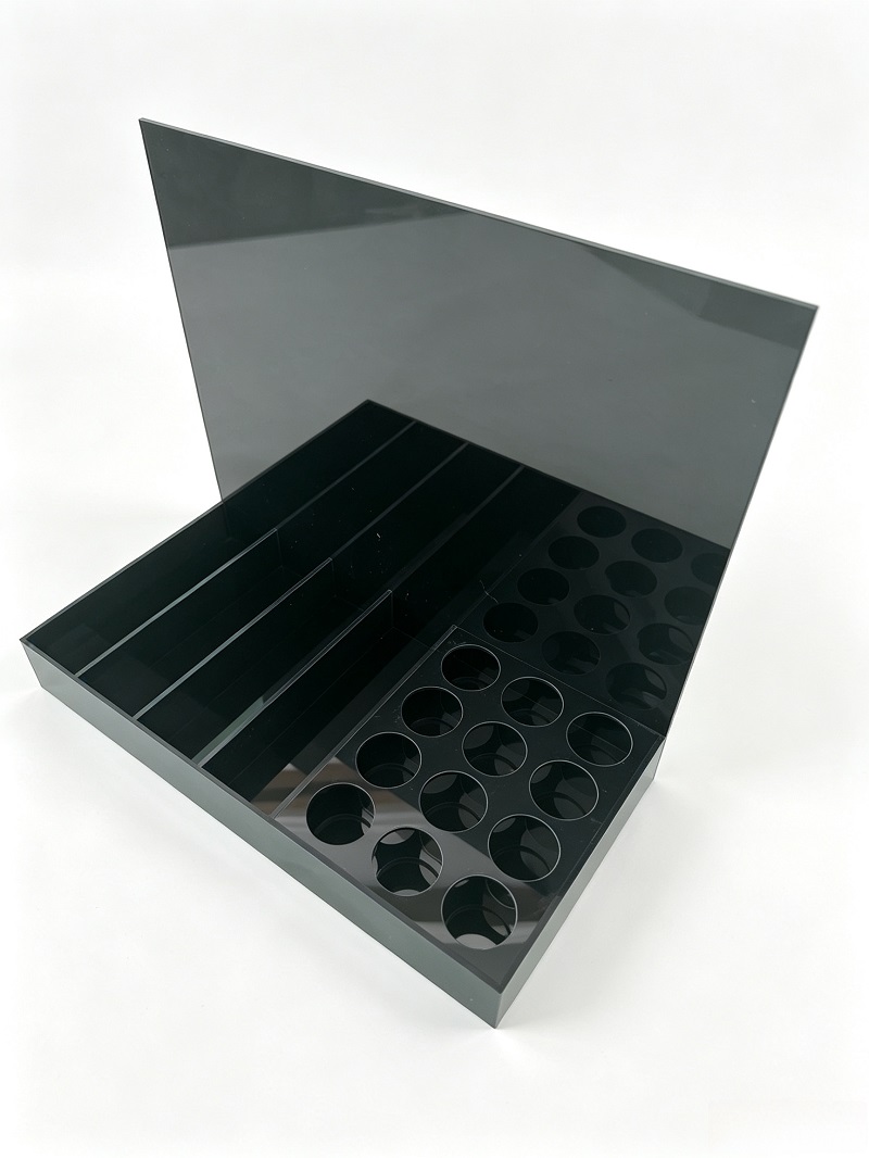Custom Dark Grey Acrylic Stora...