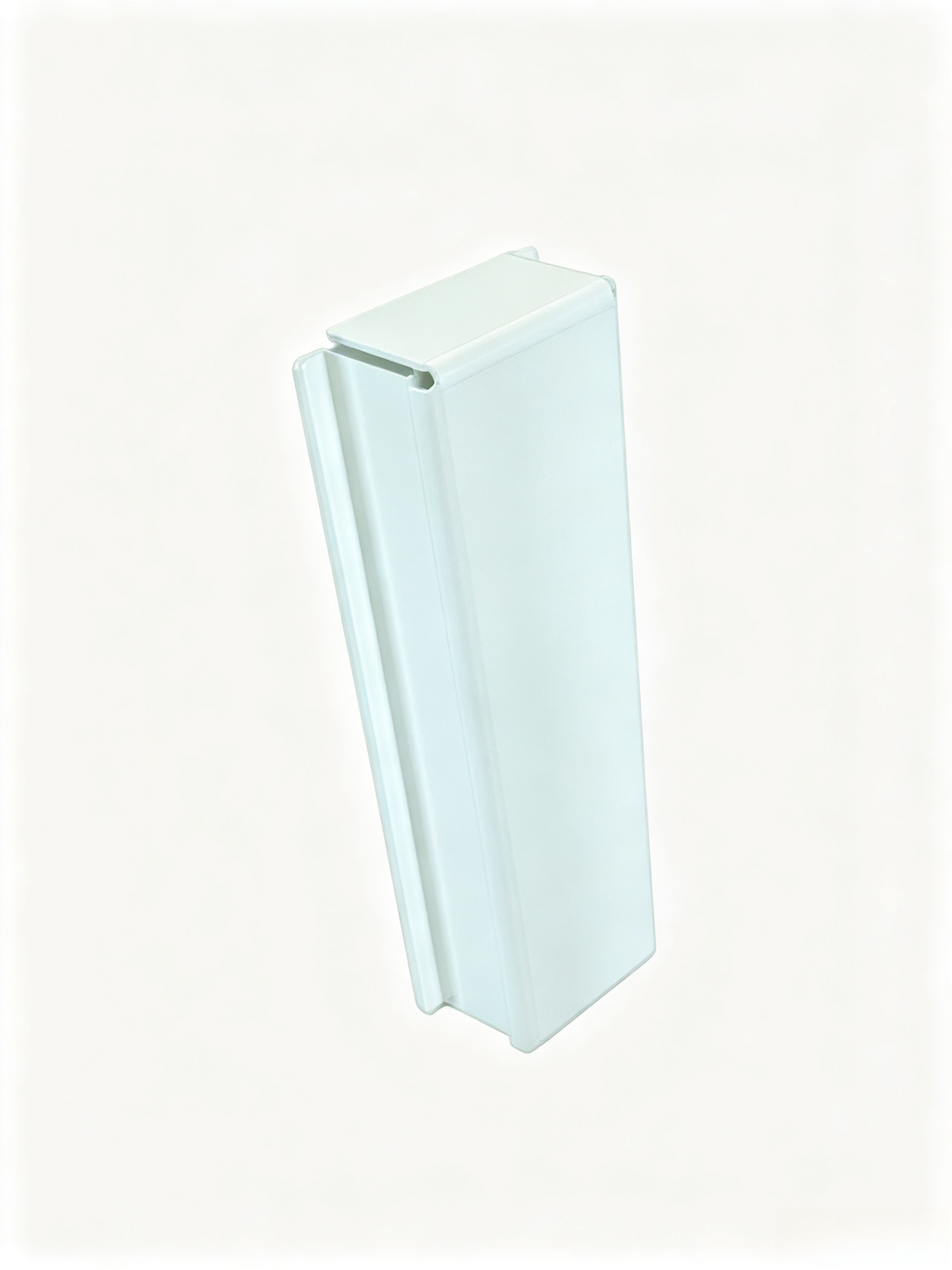 Custom White Opaque Polycarbonate Extruded Profile Cover