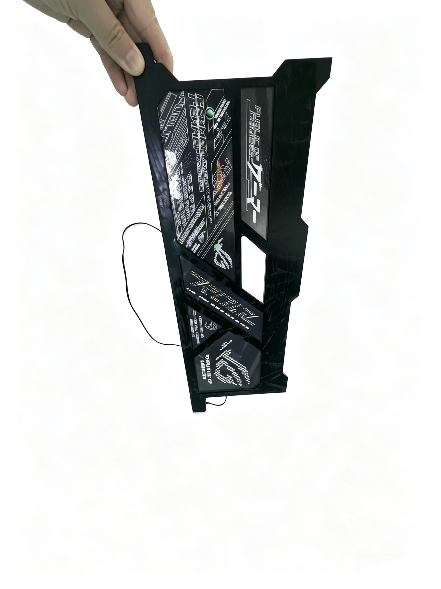 Black Acrylic PC Case Mod Pane...