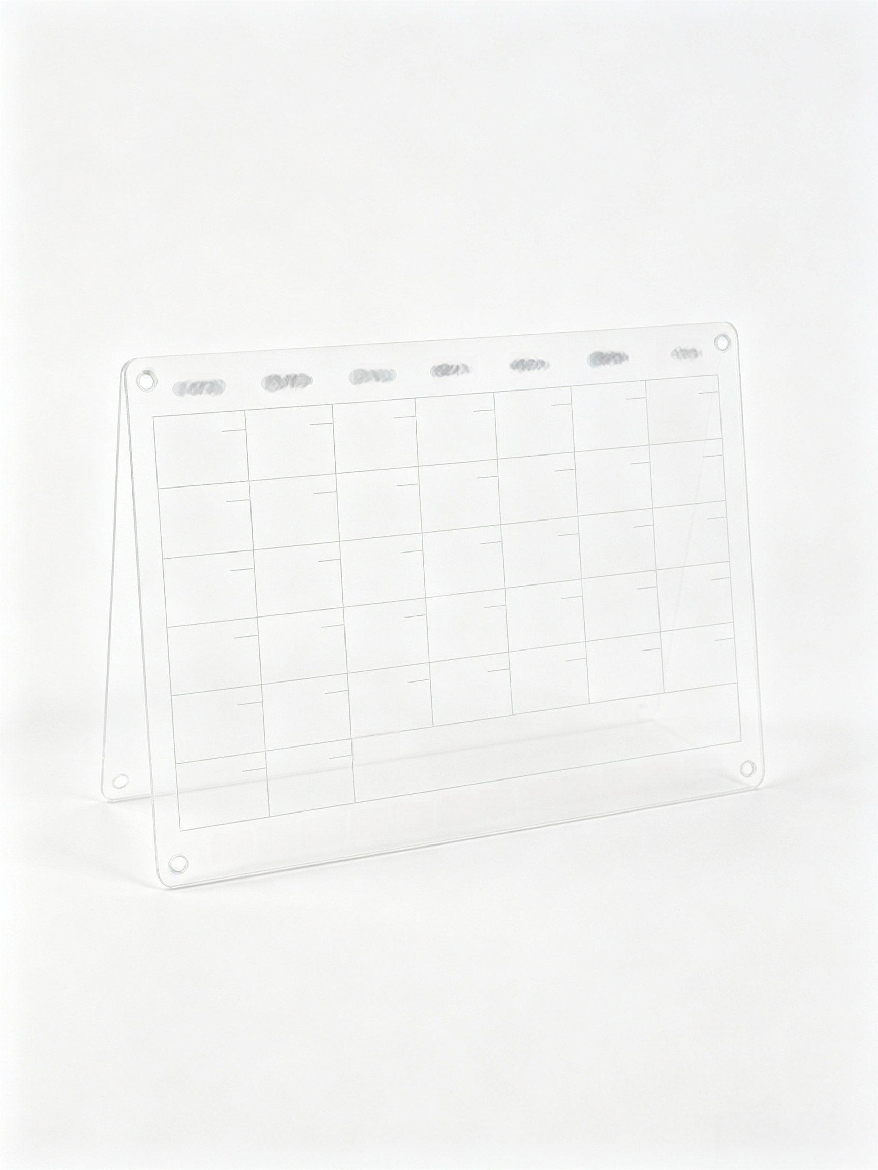 Clear Acrylic Desk Calendar Pl...