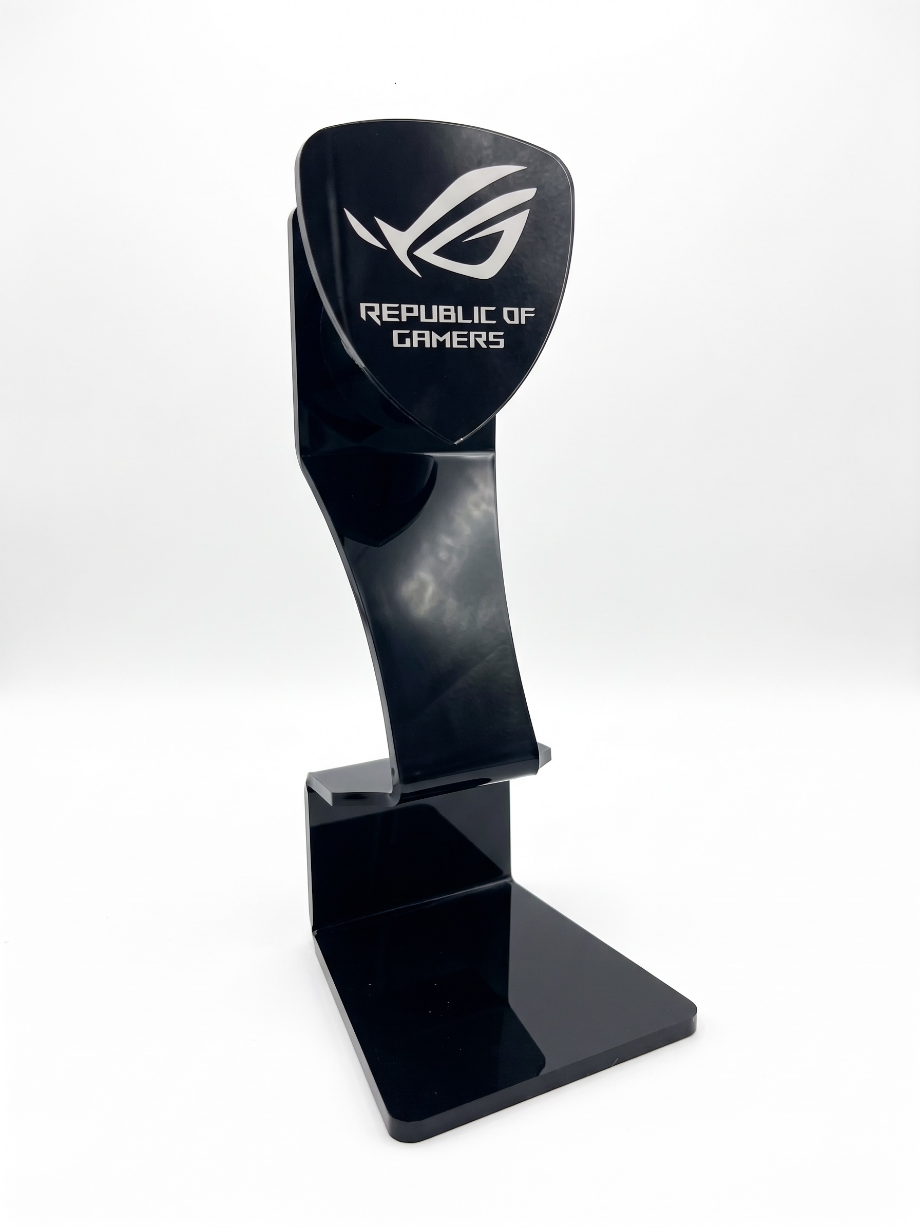 Glossy Black Acrylic Headset D...